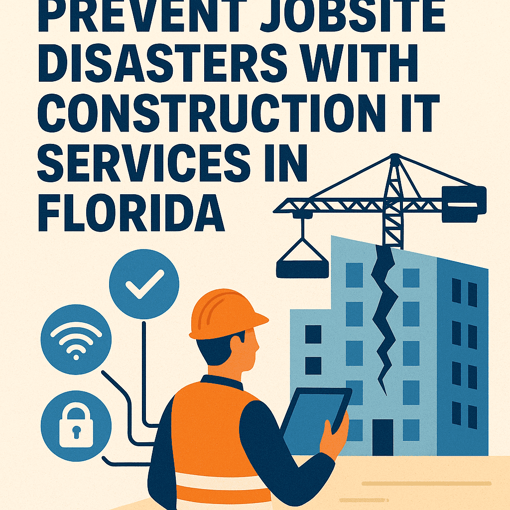 Prevent Jobsite Disasters with Construction IT Services in Florida